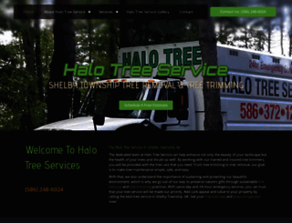 halotreeservice.com screenshot