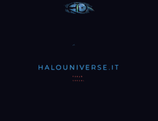 halouniverse.it screenshot