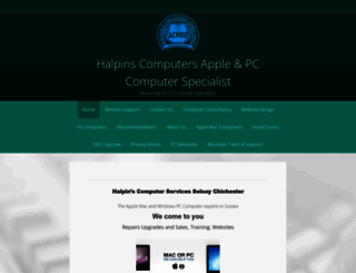 halpins.co.uk screenshot