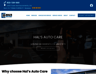 halsautocare.com screenshot