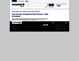 halsfordpark.easysearch.org.uk screenshot