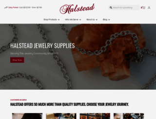 halsteadbead.com screenshot