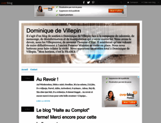 halte-au-complot-contre-villepin.over-blog.com screenshot