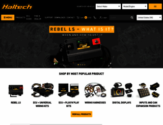 haltech.com screenshot