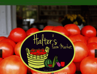 halters-farm-market.com screenshot