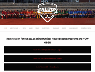 haltonfieldhockey.com screenshot