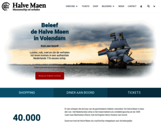 halvemaenhoorn.nl screenshot