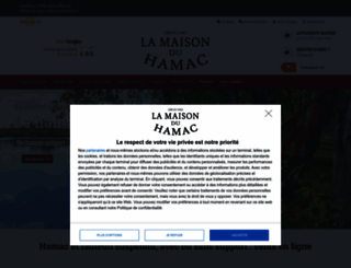 hamac.fr screenshot