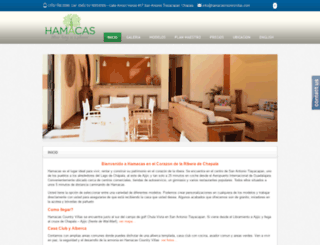 hamacascountryvillas.com screenshot