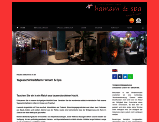 hamam-frankfurt.de screenshot