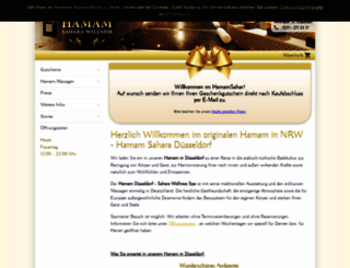 hamamsahara.de screenshot