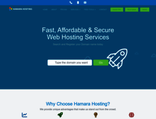 hamarahosting.com screenshot