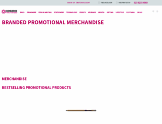 hambleside-merchandise.co.uk screenshot