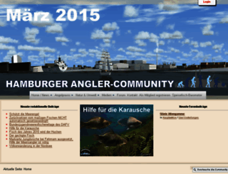 hamburger-angler-community.de screenshot