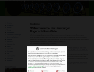 hamburger-bogenschuetzen-gilde.de screenshot