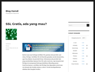 hamdi.web.id screenshot