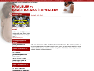 hamileler.org screenshot