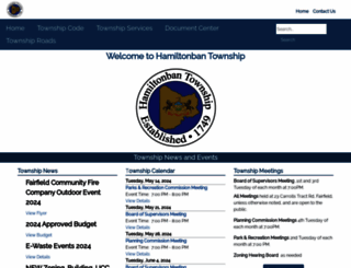 hamiltonban.com screenshot