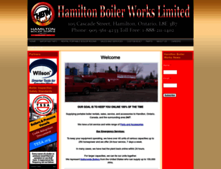 hamiltonboilerworks.com screenshot