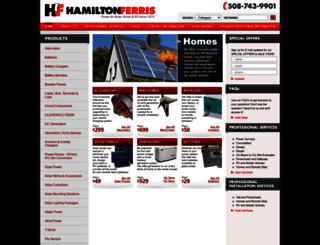 hamiltonferris.com screenshot