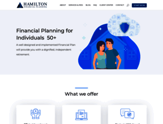 hamiltonfinancialplanning.com screenshot