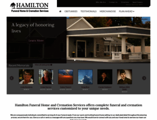 hamiltonfuneraloptions.com screenshot