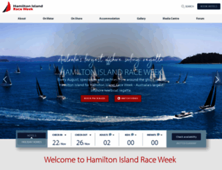 hamiltonislandraceweek.com.au screenshot