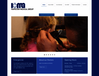 hamiltonmedicalgroup.net.au screenshot