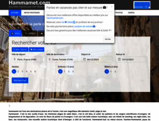 hammamet.com screenshot