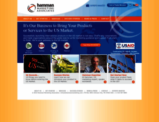 hammanmarketing.com screenshot