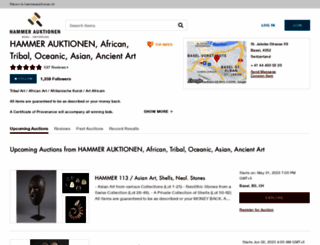 hammer-auktionen-ag.liveauctioneers.com screenshot