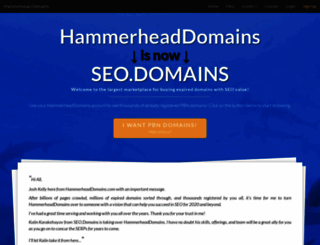 hammerheaddomains.com screenshot