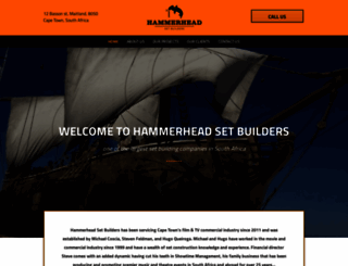 hammerheadsets.co.za screenshot