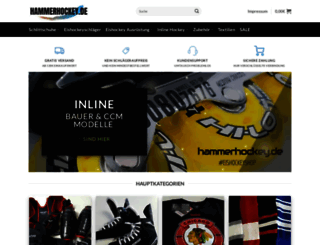 hammerhockey.de screenshot