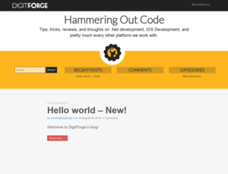 hammeringoutcode.com screenshot
