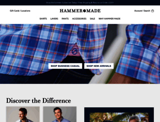 hammermade.com screenshot