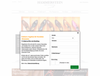 hammerstein-shop.com screenshot