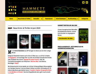 hammett-krimis.de screenshot