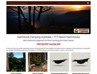 hammockcamping.com.au screenshot