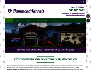 hammondkennels.net screenshot