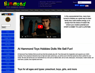hammondtoy.com screenshot