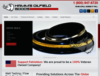 hammsoilfield.com screenshot