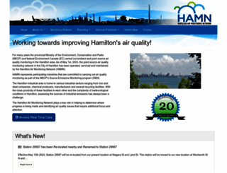 hamnair.ca screenshot