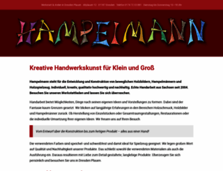 hampelmann-werkstatt.de screenshot