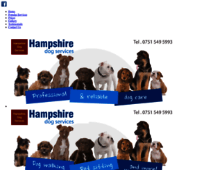 hampshiredogservices.co.uk screenshot
