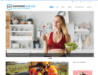 hampshireghostclub.net screenshot