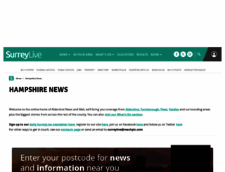 hampshirelive.news screenshot