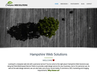 hampshirewebsolutions.co.uk screenshot
