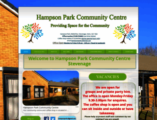 hampsonparkcc.co.uk screenshot