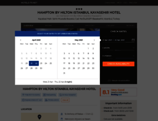 hampton-by-hilton-istanbul-kay.istanbul.hotels-tr.net screenshot